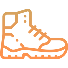 Sepatu boots Safety icon